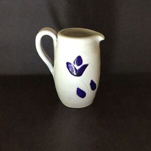 Creamer  Vintage cobalt blue by Williamsburg pottery